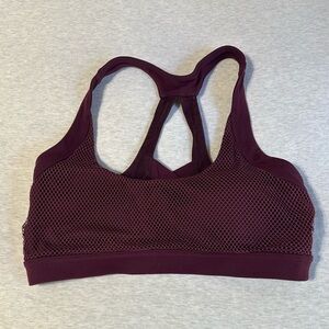 Off the Pole Sports Bra - Deep Purple